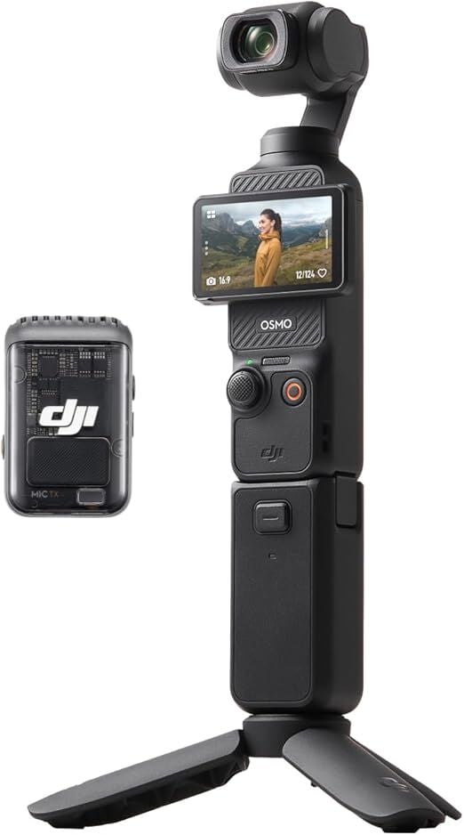 DJI Osmo Pocket 3 Creater Combo (EU) (DJI Turkiye Karfo Karacasulu Garantili)