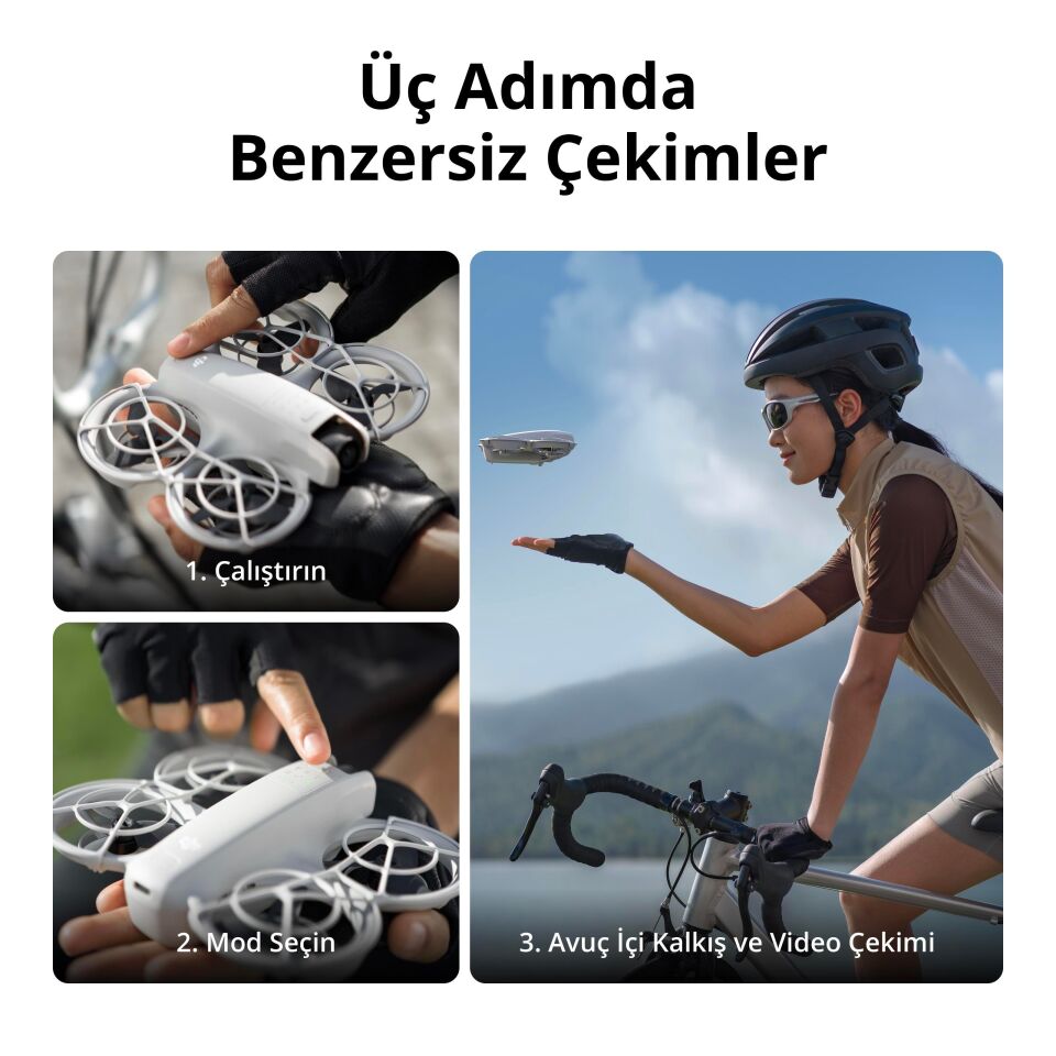 Dji Neo Single 4K Drone 135GR (EU) (Dji Turkiye Karfo Karacasulu Garantili)