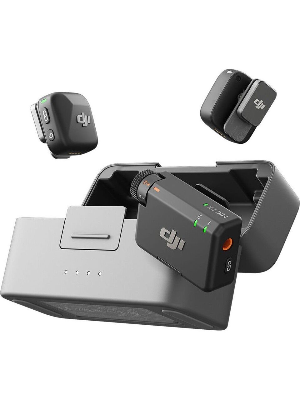 Dji Mic Mini Mikrofon 2TX+1RX+Charging Case (EU) (Dji Türkiye Karfo Karacasulu Garantili)