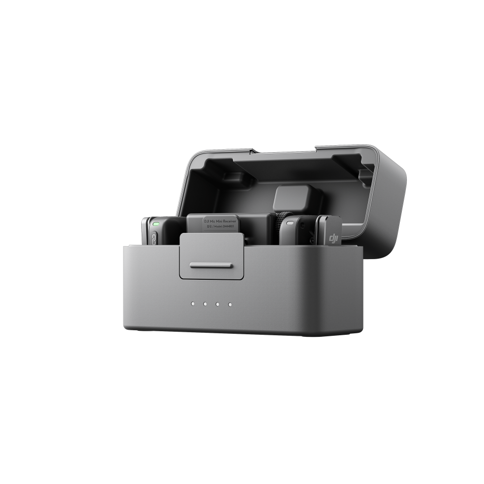 Dji Mic Mini Mikrofon 2TX+1RX+Charging Case (EU) (Dji Türkiye Karfo Karacasulu Garantili)