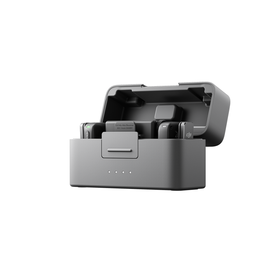 Dji Mic Mini Mikrofon 2TX+1RX+Charging Case (EU) (Dji Türkiye Karfo Karacasulu Garantili)