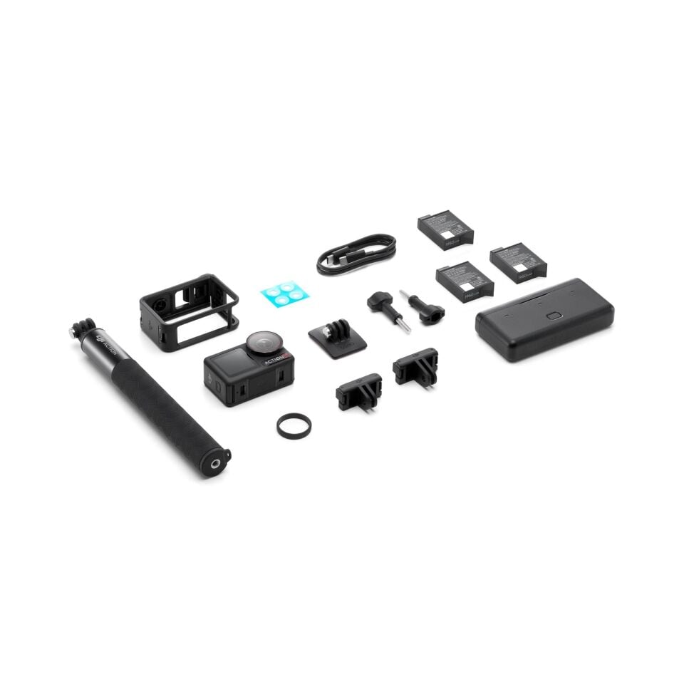 DJI Osmo Action 5 Pro Adventure Combo 4K Aksiyon Kamera (EU) (Dji Turkiye Karfo Karacasulu Garantili)