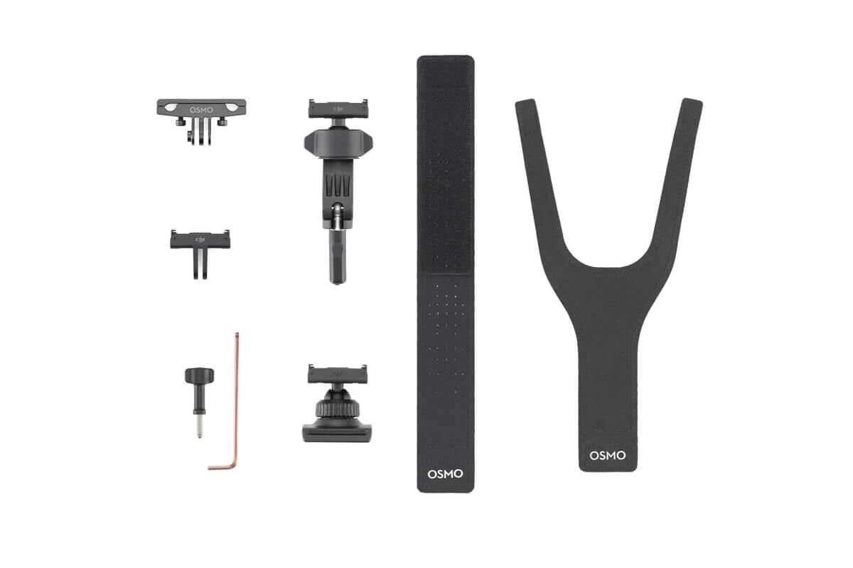 Dji Osmo Action (3-4-5 Pro )Yol Bisikleti Aksesuar Seti (EU) (Dji Turkiye Karfo Karacasulu Garantili)