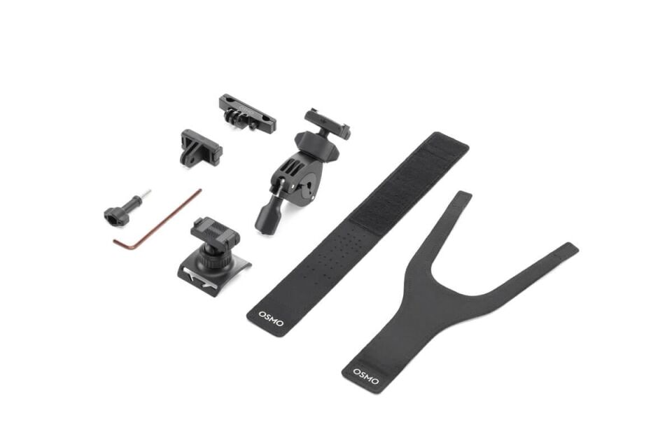 Dji Osmo Action (3-4-5 Pro )Yol Bisikleti Aksesuar Seti (EU) (Dji Turkiye Karfo Karacasulu Garantili)