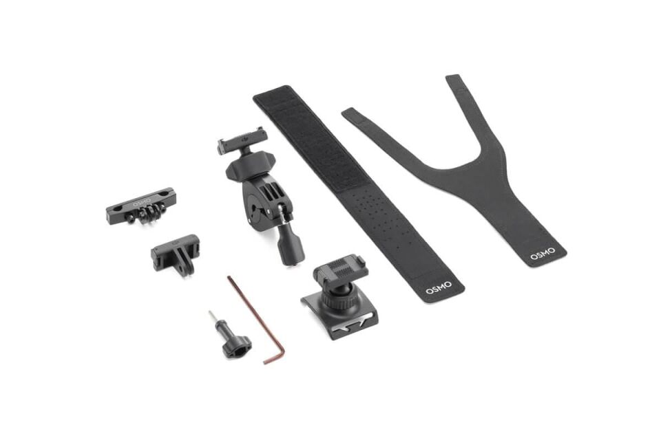 Dji Osmo Action (3-4-5 Pro )Yol Bisikleti Aksesuar Seti (EU) (Dji Turkiye Karfo Karacasulu Garantili)