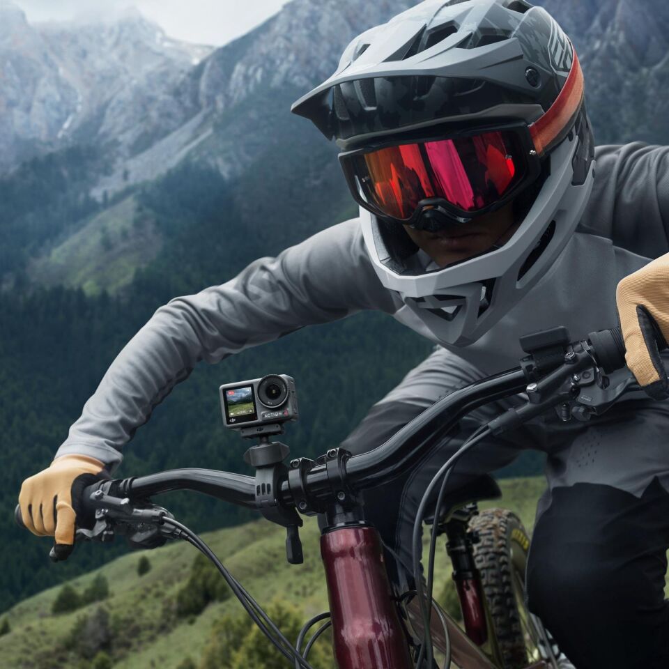 DJI Osmo Action 4 Adventure Combo 4K Aksiyon Kamera (EU) (Dji Turkiye Karfo Karacasulu Garantili)