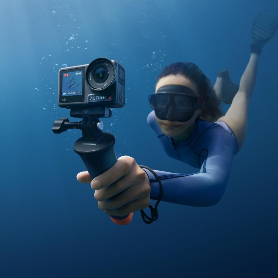DJI Osmo Action 4 Adventure Combo 4K Aksiyon Kamera (EU) (Dji Turkiye Karfo Karacasulu Garantili)
