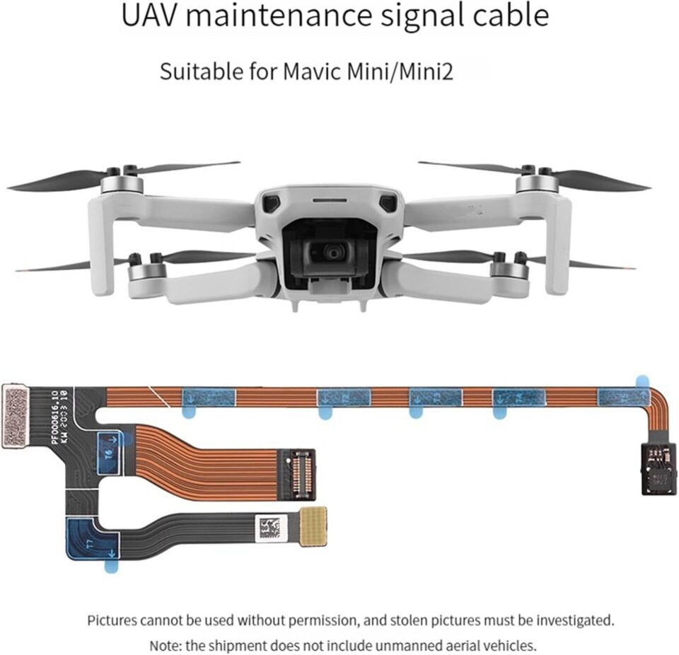 Dji Mini/Mini2 Serisi 3 in 1 Flex Kablosu (Orjinal)