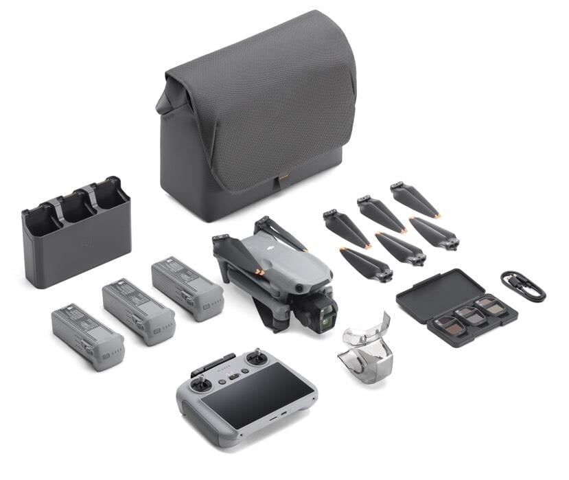 Dji Air 3S Fly More Combo Drone 724Gr. (DJI RC2) (EU) (Dji Türkiye Karfo Karacasulu Garantili)
