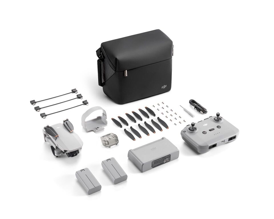 Dji Mini 4K Fly More Combo Drone 249Gr. (DJI RC-N1) (EU) (Dji Turkiye Karfo Karacasulu Garantili)