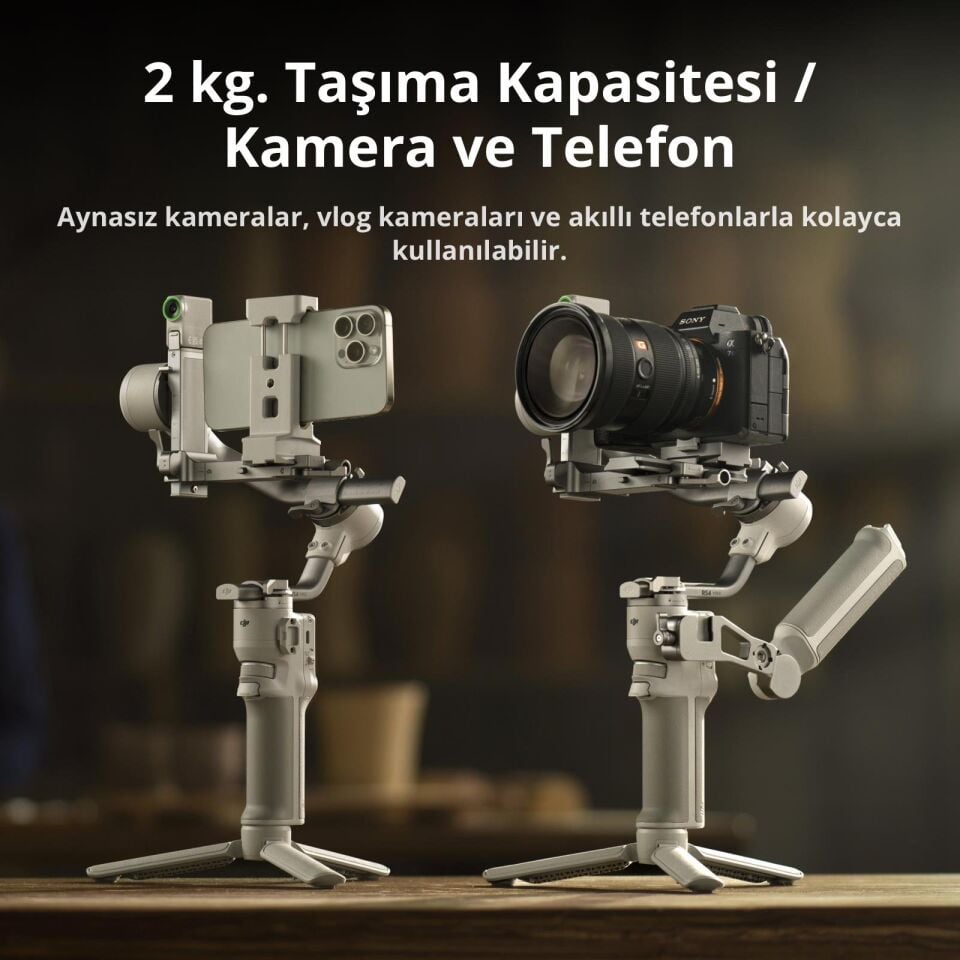 DJI RS 4 Mini Combo Ronin Gimbal (EU) (DJI Turkiye Karfo Karacasulu Garantili)