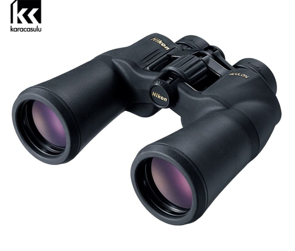 Nikon A211 Binoculars Aculon 12X50 Dürbün BAA815SA (EU) (Nikon Türkiye Karfo Karacasulu Garantili)