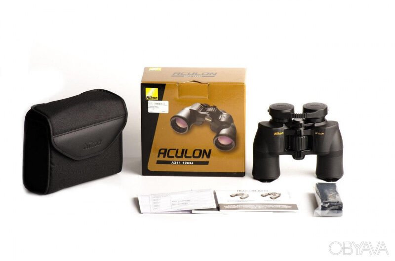 Nikon A211 Binoculars Aculon 10X42 Dürbün BAA812SA (EU) (Nikon Türkiye Karfo Karacasulu Garantili)
