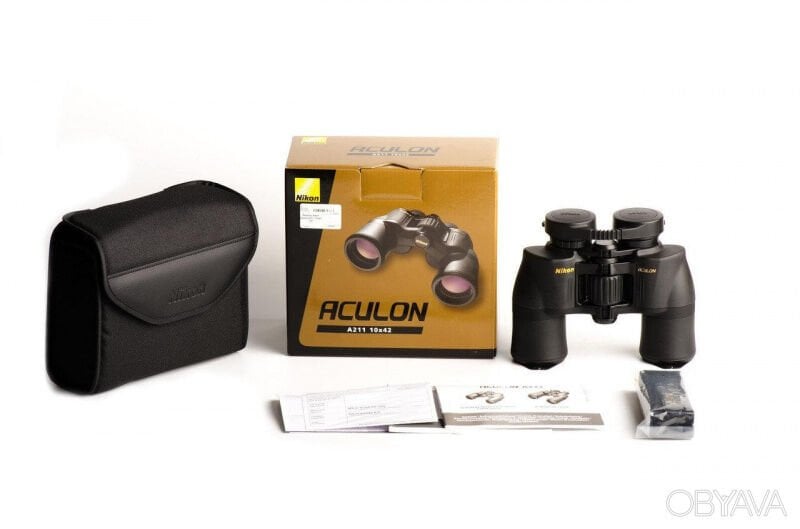 Nikon A211 Binoculars Aculon 10X42 Dürbün BAA812SA (EU) (Nikon Türkiye Karfo Karacasulu Garantili)
