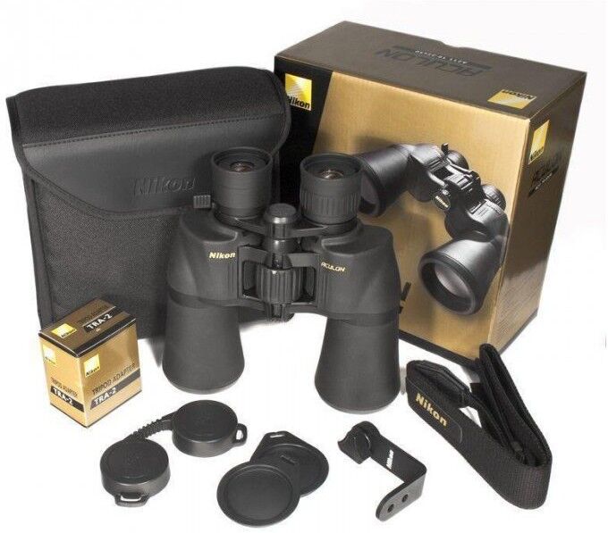Nikon A211 Binoculars Aculon 10-22X50 Zoom Dürbün BAA818SA (EU) (Nikon Türkiye Karfo Karacasulu Garantili)