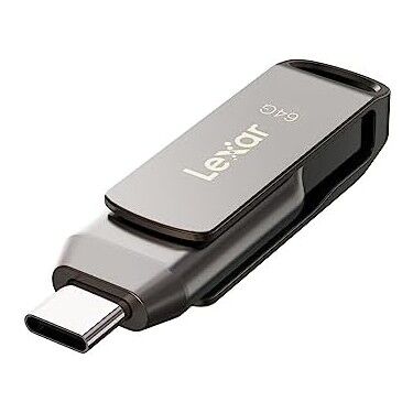 Lexar 64GB LJDD400064G-BNQNG JumpDrive TYPE-C USB 3.1 D400 Read 130MB/s Flash Bellek