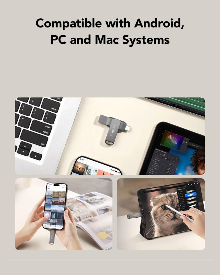 Lexar 128GB LJDD4000128G-BNQNG JumpDrive TYPE-C USB 3.1 D400 Read 130MB/s Flash Bellek