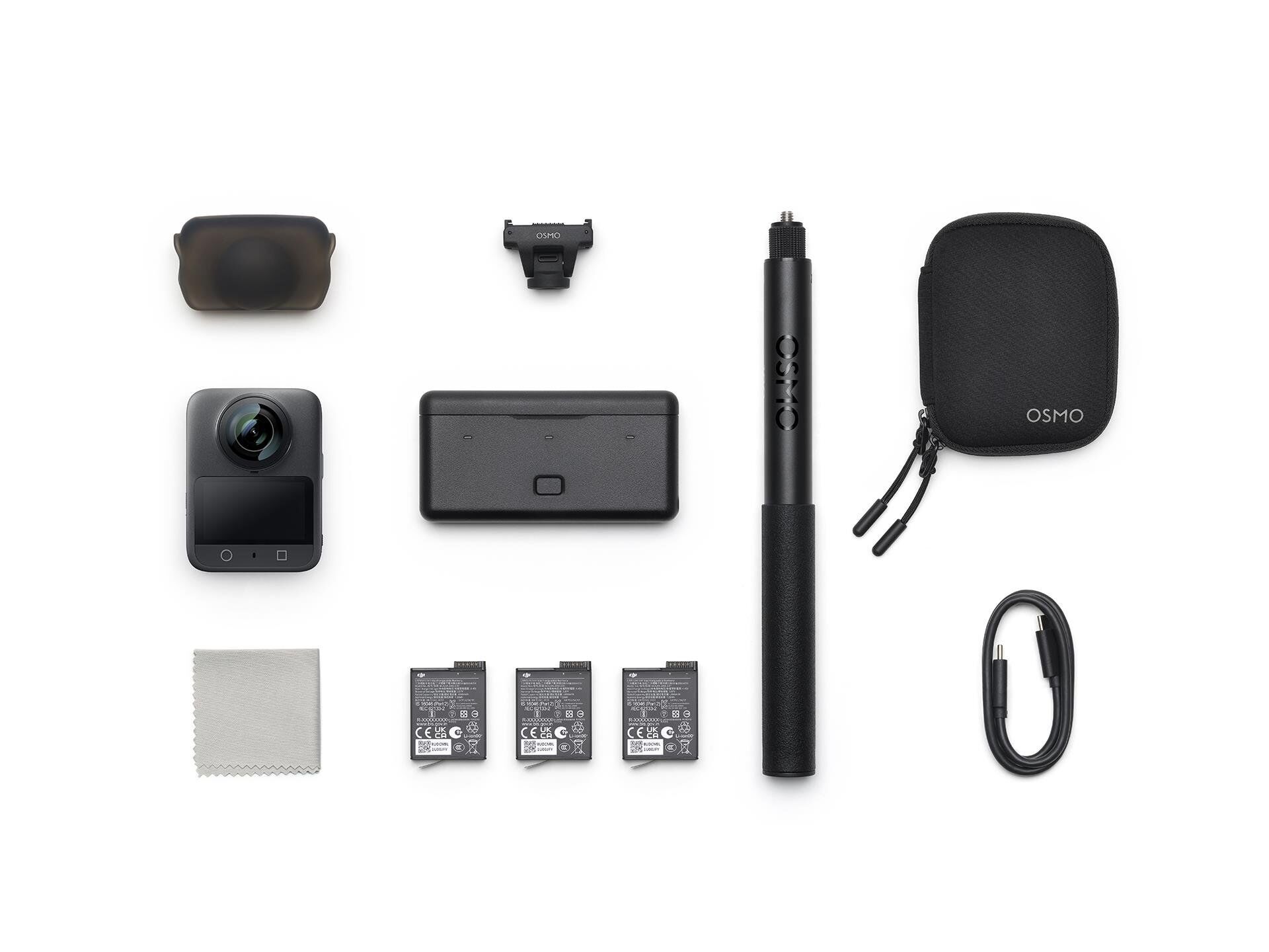 DJI Osmo 360  Adventure Combo 8K Aksiyon Kamera (EU) (Dji Turkiye Karfo Karacasulu Garantili)
