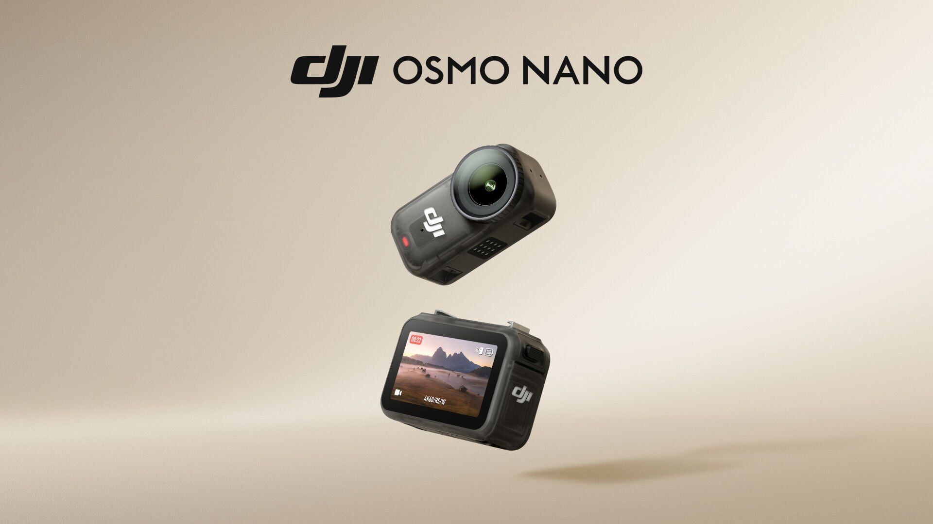 DJI Osmo Nano 64GB 4K Aksiyon Kamera (EU) (Dji Turkiye Karfo Karacasulu Garantili)