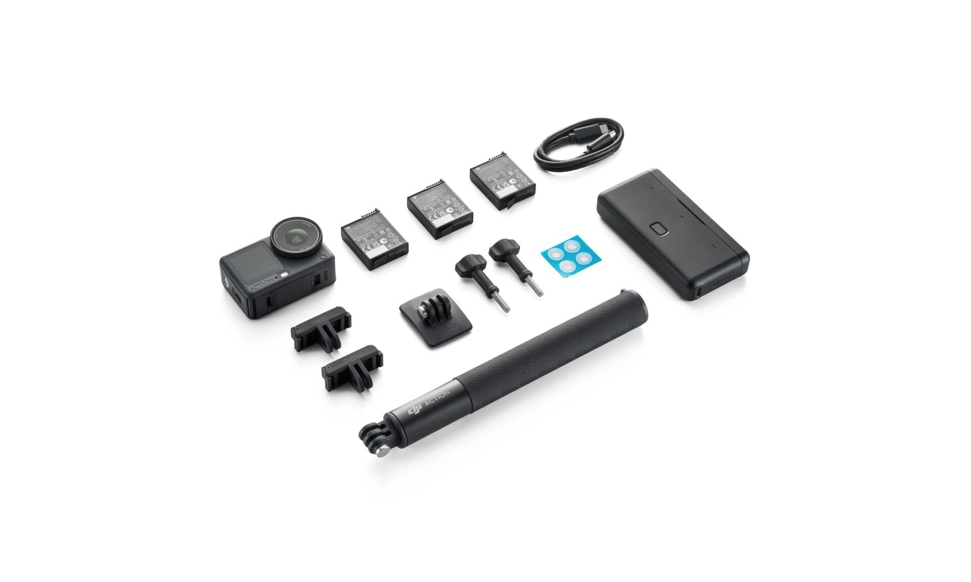 DJI Osmo Action 6 Adventure Combo 4K Aksiyon Kamera (EU) (Dji Turkiye Karfo Karacasulu Garantili)