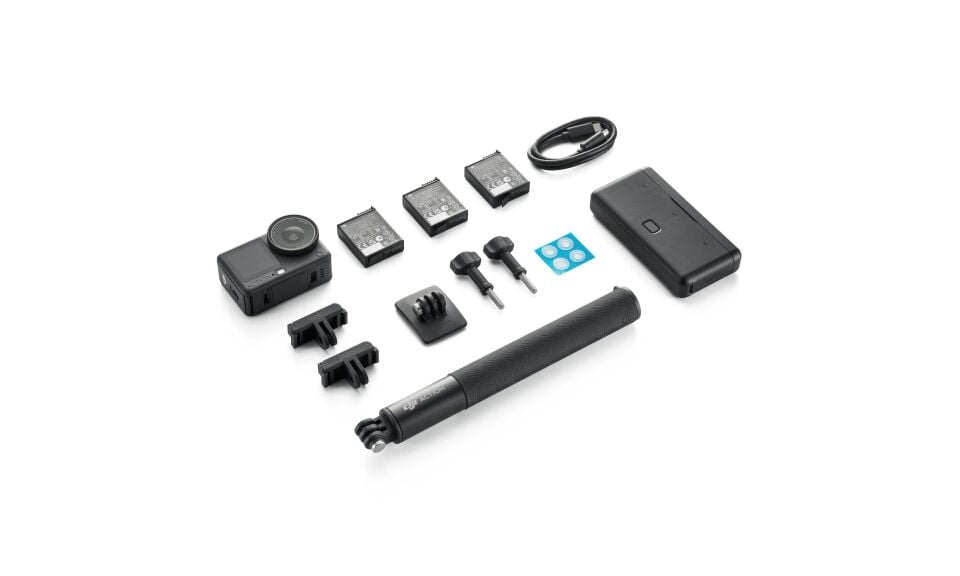 DJI Osmo Action 6 Adventure Combo 4K Aksiyon Kamera (EU) (Dji Turkiye Karfo Karacasulu Garantili)